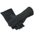 thumbnail image 5 of sweethay Manoplas de protección solar Algodón antideslizante Suministros para mujeres Ropa de verano Manopla de conducción Cubierta de mano a prueba de punto negro 2piezas sweethay CBP268434, 5 of 5