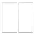 thumbnail image 2 of Cuadros Decorativos Placa de estera de corte de acrílico transparente 2 piezas adaptador Ehuebsd de plataforma para troquelado DIY espaciador de troqueladora transparente (3mm + 5mm), 2 of 9