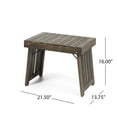 thumbnail image 6 of Durable Hardwood Table / Withstands Outdoor Elements / Foldable for Convenience, 6 of 6