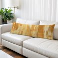 thumbnail image 2 of Golden Brown Ombre Body Pillow Cover 20 x 54 Inch Decorative Pillow Cover Modern Abstract Art Oil Painting Lumbar Pillowcase Seasonal Rectangle Cushion Case for Couch Sofa Bed Living Room, 2 of 9
