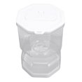 thumbnail image 1 of Tarro de Pepinillos, Recibido de Vidrio para Pepinillos Con Colador Contenedor de Pepinillos Con Colador Frascos de Reloj de de Oliva Con Tenedor de Acero Inoxidable Contenedor contenedor, 1 of 7