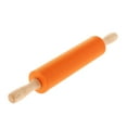 thumbnail image 4 of yuksok Nonstick Craft Rolling Pin Fondant Sugarcraft Dumpling Wrapper Baking Orange, 4 of 9