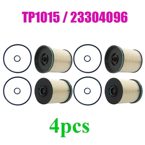 4 PC Fuel Filter Kit & Gaskets 23304096 For GMC Chevrolet Silverado TP-1015
