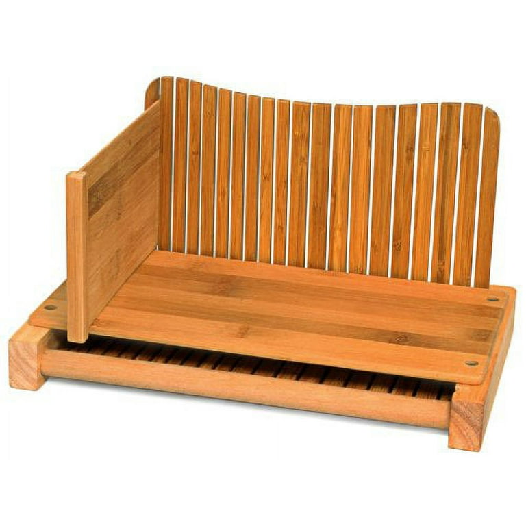 Bamboo Wood Compact Foldable Bread Slicer Bamboo Wood Compact Foldable Bread Slicer