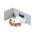 thumbnail image 3 of Logitech Small Room with Tap + MeetUp + Intel NUC for Microsoft Teams Rooms - Video conferencing kit (Logitech Tap, Logitech PC Mount) - with Intel NUC Pro Kit NUC11TNKi5, 3 of 6