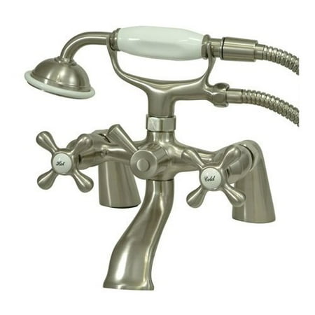 Deck Mount Diverter - Elements of Design Charleston Deck Mount Diverter Tub / Shower Faucet