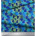 thumbnail image 3 of Soimoi Rayon Fabric Artistic Skull Printed Craft Fabric by The Yard 42 Inch Wide, 3 of 3