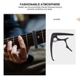 thumbnail image 3 of BESTYASH Zinc Alloy Guitar Tuner Clamp, Black Clip-On Tone Adjust Tool for String Instruments, Easy and Accurate Tuning, 3 of 8