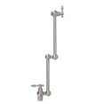 thumbnail image 2 of Swing Arm Kitchen Faucet, Stretchable Swing Arm Sink Faucet Copper Scratch Resistance  For Home Brushed, 2 of 8