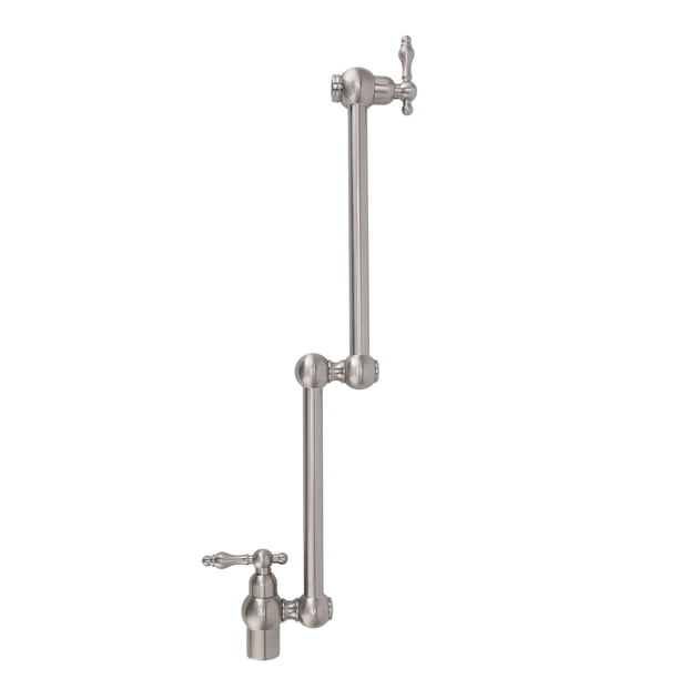 Grifo de cocina con brazo oscilante giratorio de 360 °, resistente a los araazos, grifo de lavabo con brazo oscilante elástico G1/2, hilo macho de cobre, ahorro de agua para el hogar LHCER 1
