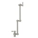 thumbnail image 4 of Grifo extensible plegable, grifo de cocina extensible plegable de pared G1/2, grifo de agua fría simple con brazo oscilante de doble articulación, materiales de la mejor calidad, 4 of 12