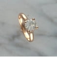 thumbnail image 4 of 2.00 Ct Round Cut White Moissanite Women Engagement Ring 14K Rose Gold Plated, 4 of 4