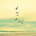 thumbnail image 2 of "Across the Endless Sea" Painting Print on Wrapped Canvas, 2 of 5