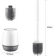 thumbnail image 3 of Escobilla de baño de silicona con juego de soporte Escobilla de baño MFZFUKR 2035084-2, 3 of 5