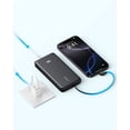 thumbnail image 3 of Anker 10000mAh Power Bank w/ Built-in USB-C Cable Black, 3 of 6