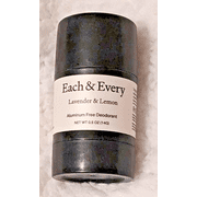 Each & Every Lavender & Lemon Aluminum Free Deodorant 0.5oz Travel Sz NEW NO BOX