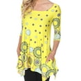 thumbnail image 3 of White Mark Women's Erie Tunic Top, 3 of 3