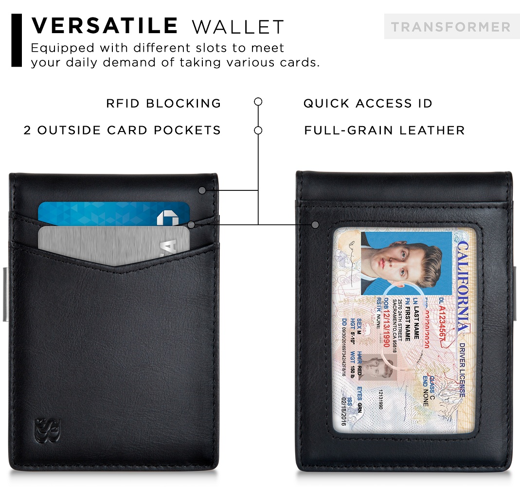 Serman Brands Bifold Money Clip Wallet photo 5