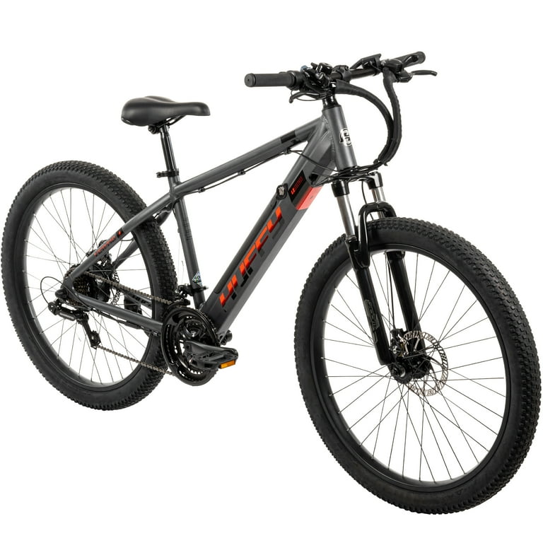 Huffy Vertis 36V Adult Electric Mountain Bike, Fits Riders