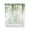 Sage Green, variant on Orange Eucalyptus Leaves Swag Valances for Windows, Weeping Spring Botanical Summer Rod Pocket Sheer Valances for Windows, Swag Toppers Light Filtering for Kitchen Living Room 2 Panels 28''x36''