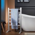 thumbnail image 1 of KTTECTOA Heated Towel Rack for Bathroom Wall Mounted Towel Warmer 6 Stainless Steel Bars Drying Rack Home and Kitchen Decorations, 1 of 7