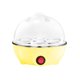 thumbnail image 1 of Billuyoard Caldera de 7 huevos, olla eléctrica de calentamiento rápido para huevos, cazador furtivo portátil de doble capa, herramientas de Electrodomésticos Amarillo/capa única, 1 of 6