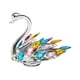 thumbnail image 3 of Conjunto de 2 Estatuas de Cisne en Cristal para Decoración Elegante, 3 of 9