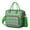 Green Alligators Icons, variant on Green Cartoon Crocodiles Hearts Pattern Womens Lunch Box for Work,Insulated Large Lunch Bag for Tween and Teen,Loncheras Para Mujer,Leakproof Adult Lunch Bag for Work,Beach,Travel,Picnic,Camping