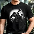 thumbnail image 5 of Headless Horseman Spooky Portrait T-Shirt, Horror Villain Theme Halloween Tee, 5 of 5