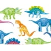 Pack of 1, Sketchy Dinosaurs Wrapping Paper 24" x 417', Half Ream Roll for Celebration, Party, Holiday, Birthday and Events, Made in USA