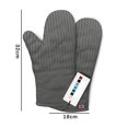 thumbnail image 2 of une Paire De Gants De Cuisine Rouges, 32 Cm 18 Cm Rsistance La Chaleur En Silicone Et Souplesse Du Coton, Rembourrage En Coton Recycl, Doublure, 2 of 5