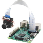 for Raspberry Pi 4 B 3 B+ Camera Module Automatic IR-Cut Switching Day/Night Vision Video Module Adjustable Focus 5MP OV5647 Sensor 1080p HD Webcam for Raspberry Pi 2/3 Model B Model A A+