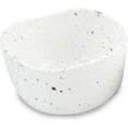 thumbnail image 3 of roro Handcrafted 4.5" Ceramic Miso | Rice Bowls, Set of 2 - White Matte Speckled Stoneware - Perfect for Soups, 3 of 6