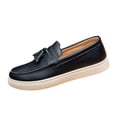 thumbnail image 1 of Zapatos Casuales de Negocios de los Hombres con Adornos de Borsela en el Estilo Suave-Vendido para Zapatos de Verano de los Hombres en Marrón Gris Oscuro Negro, 1 of 9