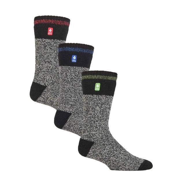 Heat Holders - 3 Pack Multipack Mens Insulated Thermal Socks for Winter