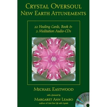 Crystal Oversoul New Earth Attunements : 22 Healing Cards, Book, & 2 Meditation Audio (Best Healing Meditation Cds)