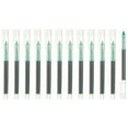 thumbnail image 1 of Uxcell 12Pcs Colored Gel Ink Pens, 0.5mm Extra Fine Point Smooth Writing Quick Drying Liquid Ink Rollerball Pens, Green, 1 of 6