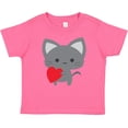 thumbnail image 3 of Inktastic Heart Cat Boys or Girls Baby T-Shirt, 3 of 5