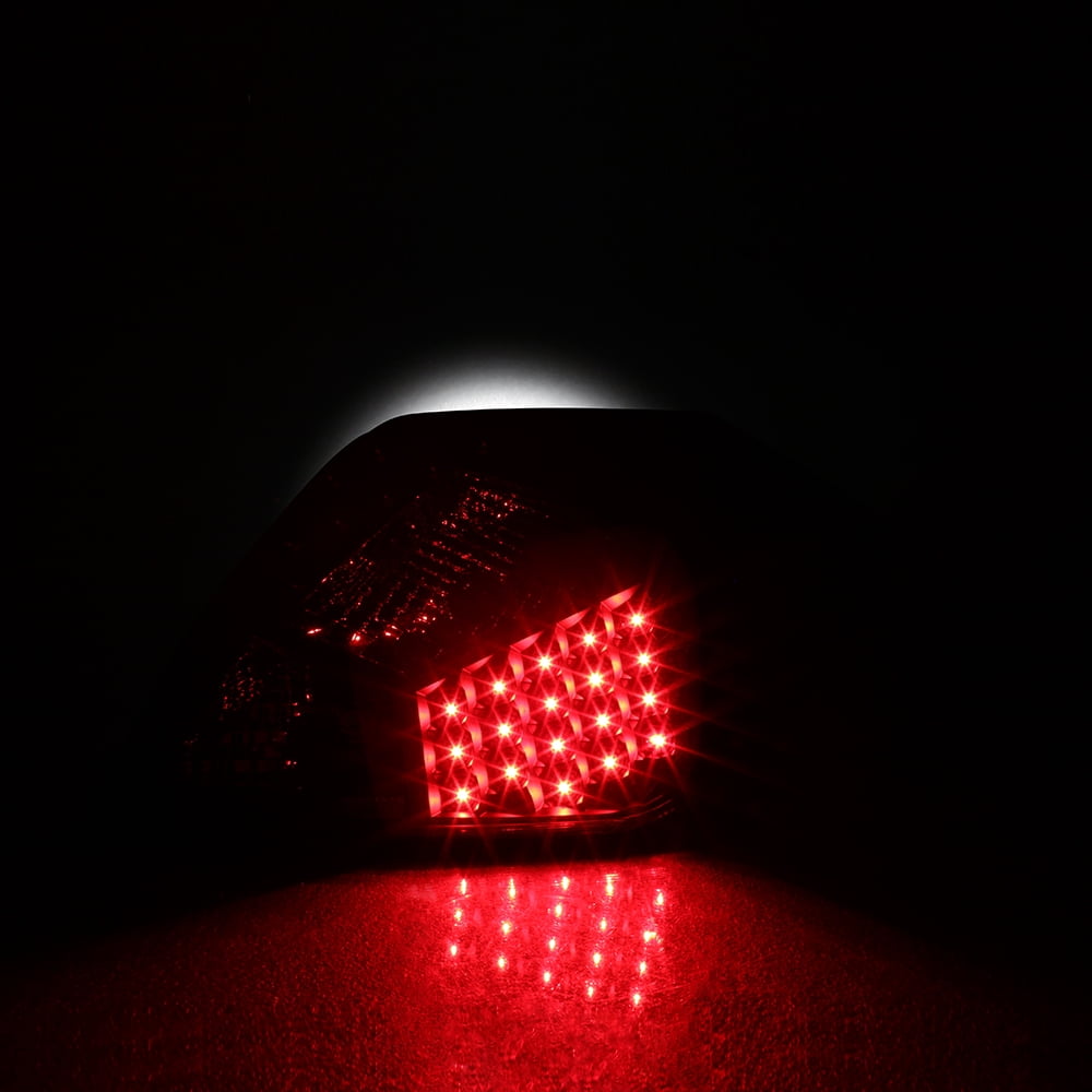 AKKON - For 07-12 Nissan Altima L32A 4DR Sedan Black Smoked LED Tail Brake Light Lamp Assembly