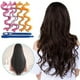 thumbnail image 1 of Kit de 12 rizadores de pelo, rizadores ondulados con ganchos, sin calor, de 30 cm, en espiral, para mujeres y niñas., 1 of 5