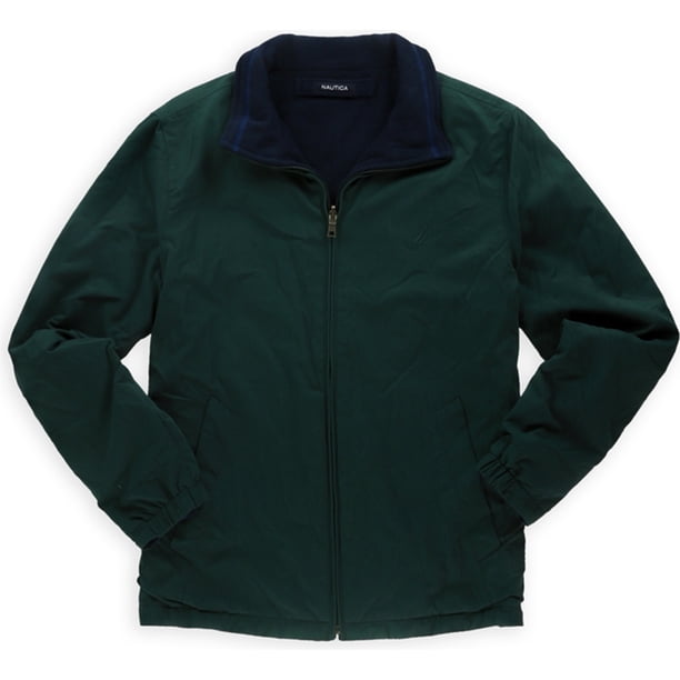 Chaqueta Anorak Reversible Nautica para Hombre Verde X-Large Anorak