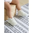 thumbnail image 6 of MarinaVida Baby Girls Fleece Cozy Boots Lovely Slippers Infant Toddler First Walkers Winter Warm Shoes, 6 of 6