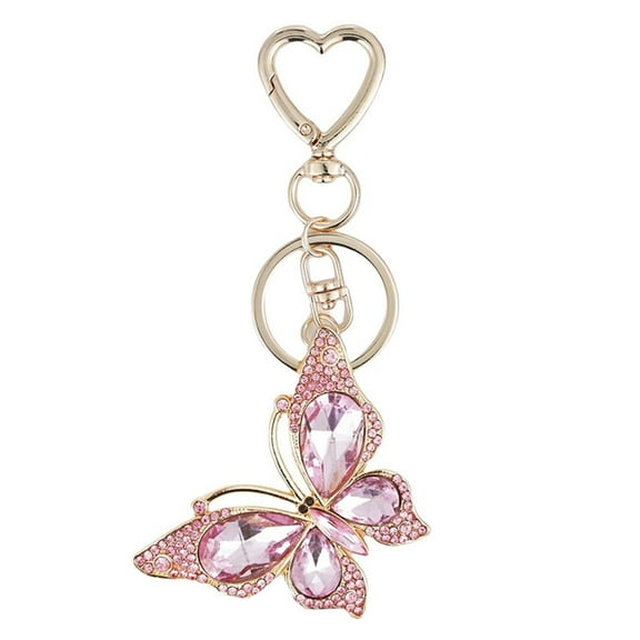 Fashionable Butterfly Keychain Cuteness Purse Pendant Fashion Key Jewelry
