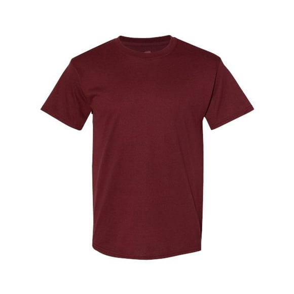 Camiseta Hanes de manga corta 50/50, tallas grandes, 3X-Large, granate hanes 5170
