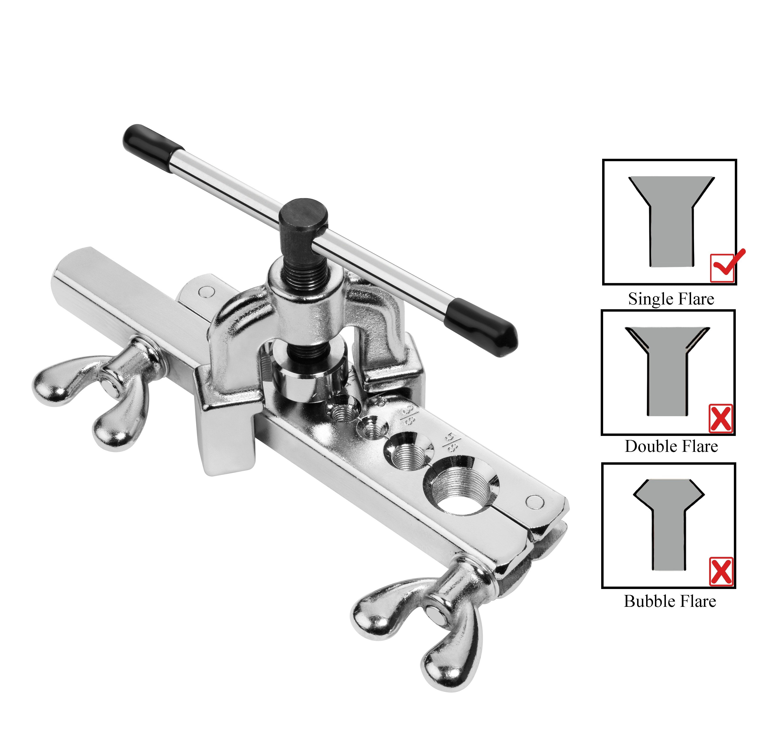 Buy Brake Line Flaring Tool Set 45 Degree Flares on 3/165/8” Copper