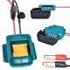 thumbnail image 3 of Adaptador de Arranque de Batería de Iones de Litio 18 V para Automóvil, Cables de Arranque para Automóvil, Cables de Refuerzo para Automóvil con Interruptor de Fusible para, 3 of 5