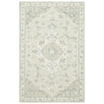 thumbnail image 2 of SAFAVIEH Micro-Loop Emilija Floral Bordered Wool Area Rug, Beige/Ivory, 5' x 8', 2 of 8