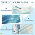 thumbnail image 3 of BZSMCE Summer T-shirt Sunscreen Seagulls over Waves Pattern Swim Tops, 3 of 6