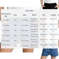 thumbnail image 4 of OGLCCG Jean Shorts for Girls Teens Elastic Waisted Denim Shorts with Pockets Baggy Lightweight Summer Shorts 5-15 Years, 4 of 6