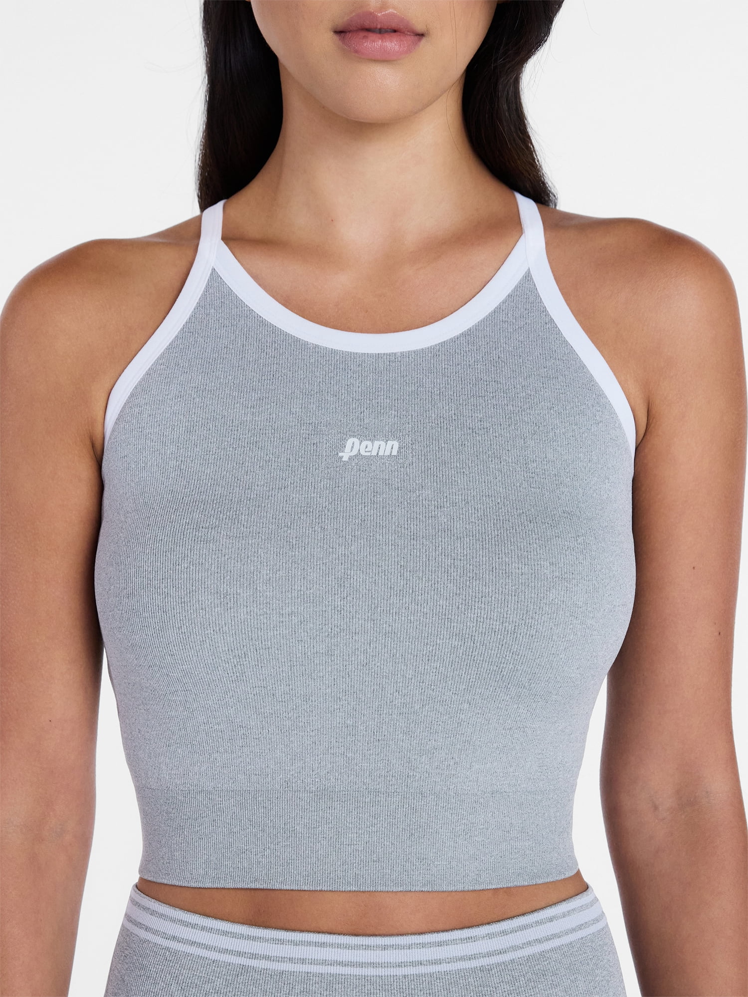 Penn Women's Seamless Racerback Brami & Biker Shorts, 2-Piece Set, Sizes S-XL
